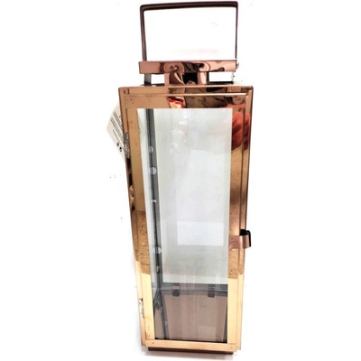 Lucerna plechová měděná - 55 cm
