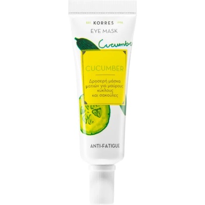 Korres Cucumber маска за очи против отоци и тъмни кръгове 8ml