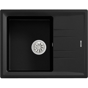 Teka Stone 45 S-TG ЧЕРНА Гранитна мивка, обръщаема, за шкаф 45 см (М.1022.ЧЕ) Мивка за вграждане