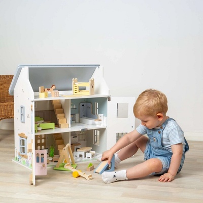 Bigjigs Toys Dřevěný nábytek do domečku pro panenky