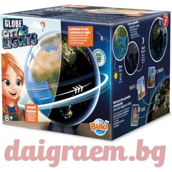 Image 1 of Buki France Глобус Светлините на градовете buki 7347 (bk7347)