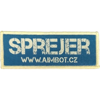 Nášivka pro airsoft Aimbot - Sprejer