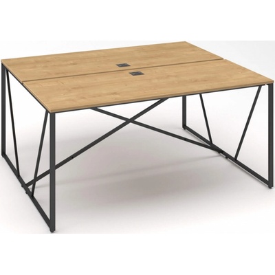 Lenza ProX dvoumístný 158 x 67 x 74,3 cm černý