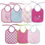 Lorelli Лигавници Lorelli Baby Care - За момиче, с връзки, 7 броя (10260200003) - baby