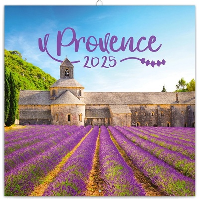 Poznámkový Provence nástěnný 2025