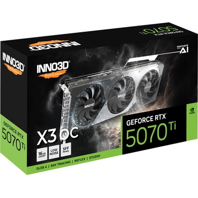 Inno3D GeForce RTX 5070 Ti X3 OC 16GB GDDR7 256bit (N507T3-16D7X-176068N)