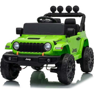 Mamido Jeep Rubicon 24 V 2x200 W Elektrické autíčko zelená