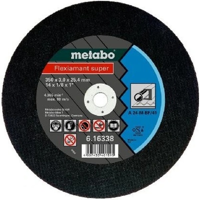 Metabo Řezný kotouč 350 x 25,4 mm 616338000