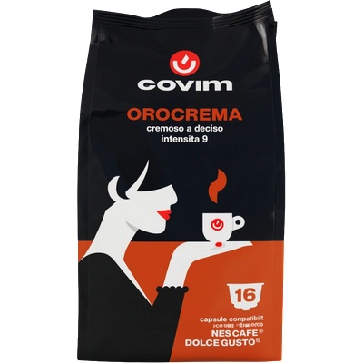 Covim Кафе капсули Covim Orocrema съвместими с Dolce Gusto, 16бр