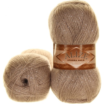 Alize Angora Gold Simli 541 kávová