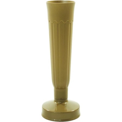 Váza so záťažou ozdobná 32 cm zlatá