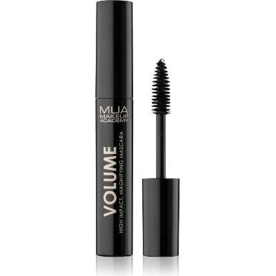 MUA Makeup Academy Volume Mascara objemová řasenka Black 6 ml