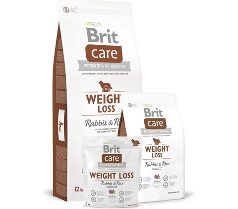 Brit Care Weight Loss Rabbit & Rice 12 kg
