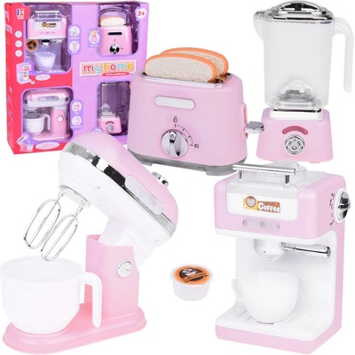 JOKO Kuchyňské spotřebiče Pink Toastovač kávovar mixéry
