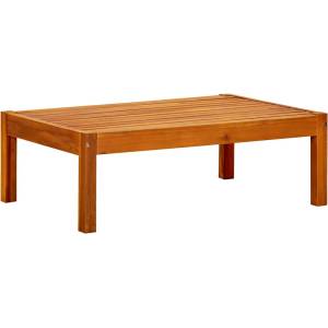 vidaXL Градинска маса, 85x57x29 см, акация масив (310322)