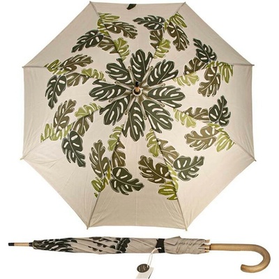DOPPLER NATURE LONG Choice Beige - dámský EKO deštník béžová 73665NCH