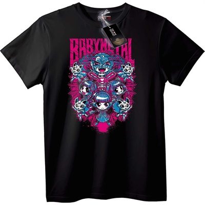 NOONEBRAND Тениска Kiryu Chibi Черепи - 6XL, White