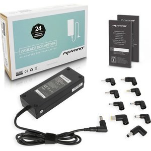 Movano Зарядно за лаптопи, универсален, 120W / 15-20V / 10A (ZZ/UNI120W)