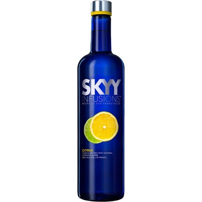 Skyy Vodka Citrus 37,5 1 l (holá láhev)
