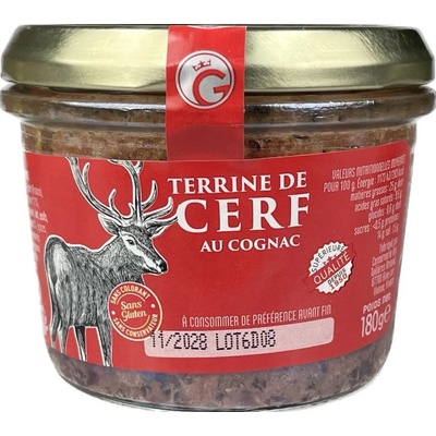 Gourmet Partners Jelení terina s koňakem 180 g