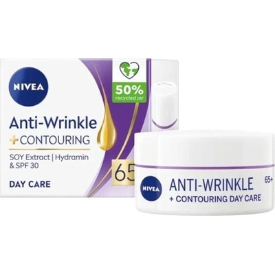 Nivea Anti-Wrinkle Contouring denný krém 65+ 50 ml