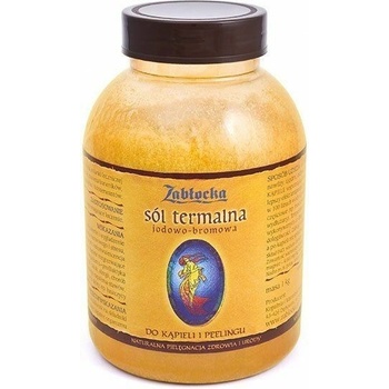 Zablocka Termální jód Bromová sůl na koupání peeling inhalace obklady 1 kg