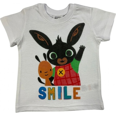 Setino chlapčenské tričko Bing Smile biele