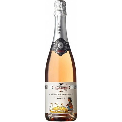 Crémant D´Alsace Brut Rosé 12% 0,75 l (holá láheev)