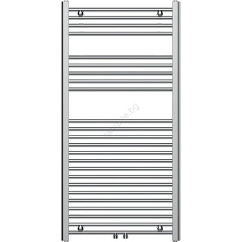 FERRO - Полотенцесушител за баня тип стълба 423W/230V 120x60 cm лъскав хром прав (NR0087)