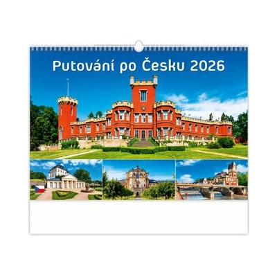 Putování po Česku nástěnný 2026