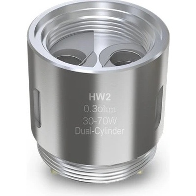 iSmoka-Eleaf HW2 Dual Cylinder žhaviaca hlava nerez 0,3ohm
