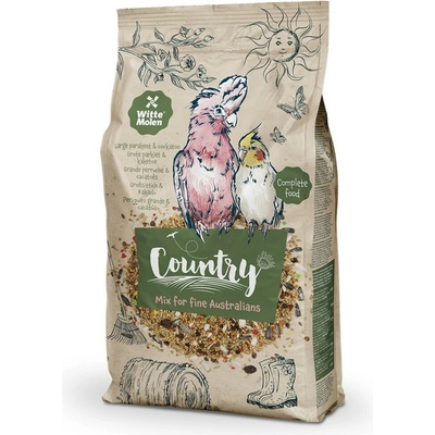 Witte Molen Country veľký papagáj & kakadu 2,5 kg