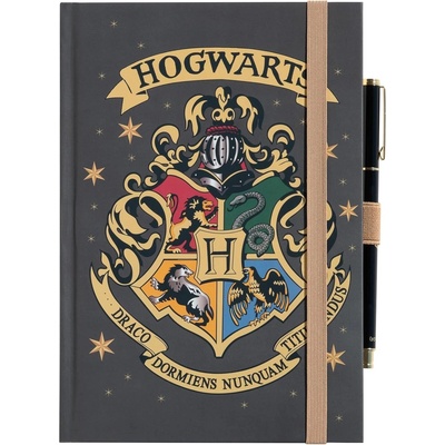 Erik Комплект тефтер с химикалка Erik Movies: Harry Potter - Hogwarts, формат A5 (CPA5060)