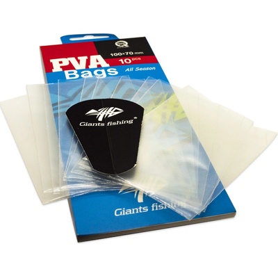 Giants Fishing PVA Sáčky Bags Mega Pack 100x70mm 25ks