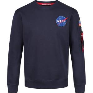 Alpha Industries Блуза Alpha Industries Space Shuttle Sweater - Blue