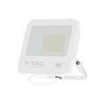 V-TAC 50w led Прожектор smd samsung Чип 1м Кабел Бяло Тяло Сиво Стъкло Мат 6500k - 23690 (23690)