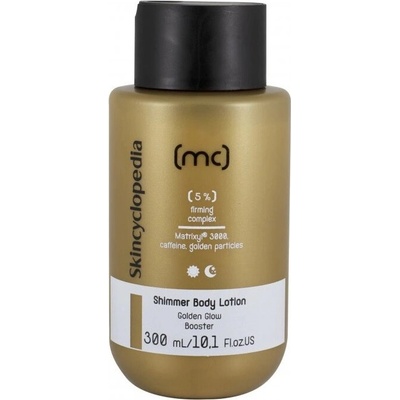 Skincyclopedia spevňujúce telové mlieko s matrixylom a zlatými trblietkami 300 ml