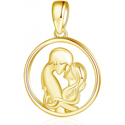 Olivie Stříbrný přívěsek LÁSKA GOLD 8609