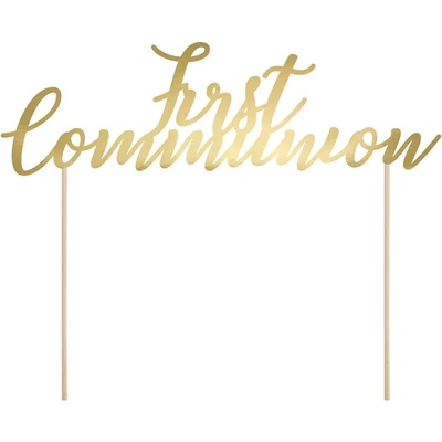PartyDeco Украса за торта - Първо Причастие