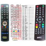 GENERAL EMTEC MOVIE CUBE N150H - съвместимо дистанционно управление на марката General (MOVIE CUBE N150H) Дистанционно