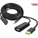 Ugreen 10321 USB 2.0 Active Extension, with Chipset, 10m, černý