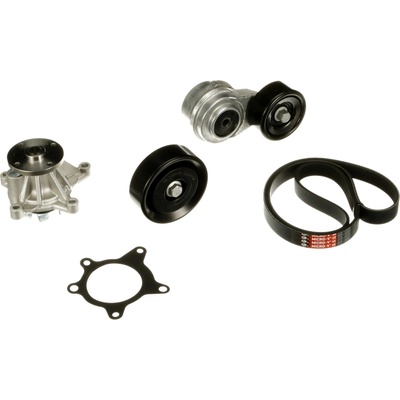 Vodní pumpa + klínový žebrový řemen GATES KP96PK2138