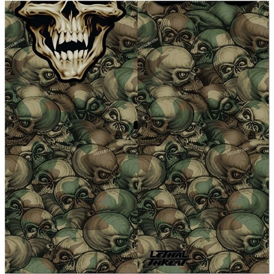 Lethal Threat Neck Scarf Skull Camo Ns90802