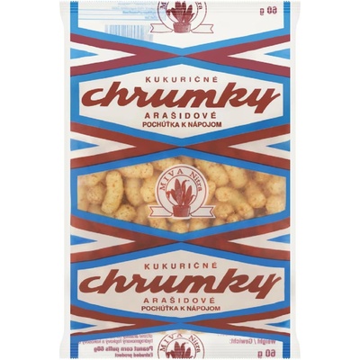 Miva Chrumky arašídové kukuričné 60 g