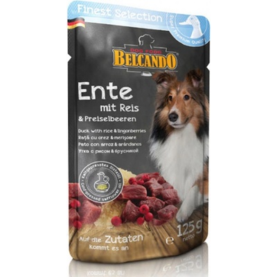 Belcanod Kachní s rýží a brusinkami 125 g