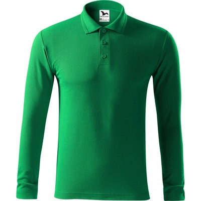 Malfini Pique polo 221 LS lahvově zelená