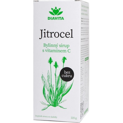 Bezkašel Jitrocelový bylinný sirup bez cukru pro zdravý krk hltan a hlasivky 225 g