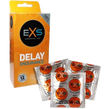 EXS Condoms Delay - буферирани презервативи (12 бр. )