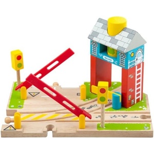 Bigjigs Rail бариери със сигнализация (BJT226)
