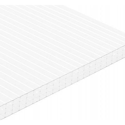 Exolon Makrolon 4W IQ 10 mm 4/10 2100 x 6500 mm propustnost světla 52% IQ Relax teploreflexní 1 ks